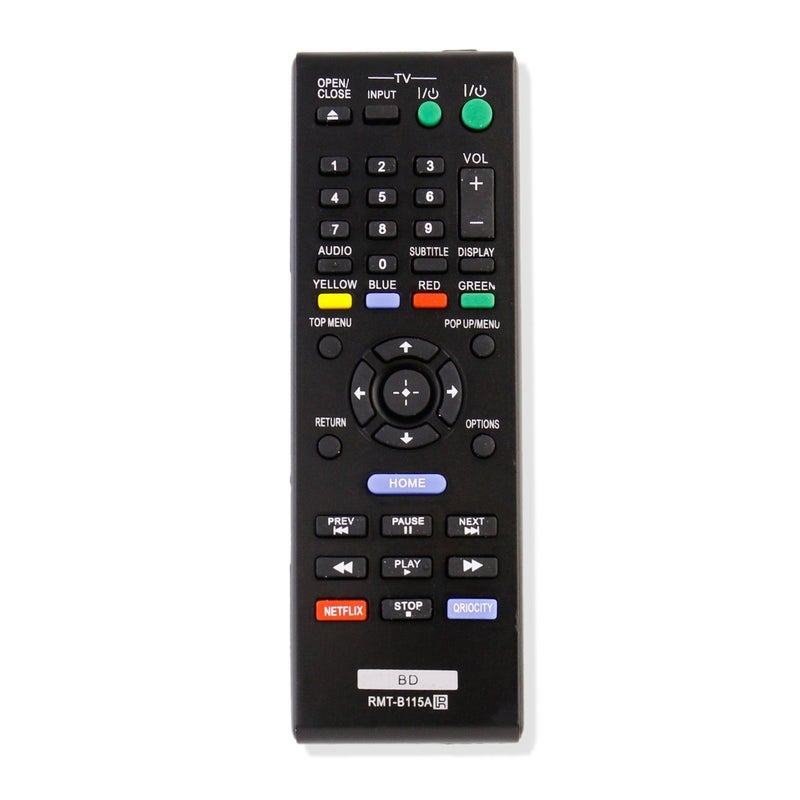 econtrolly RMT-B115A Replace Remote for Sony Blu-Ray DVD Player BDP-S2100 BDP-S560 BDP-S570/WM BDP-BX2 BDP-S480 BDP-580 BDP-BX57 BDP-S760 - Image 1